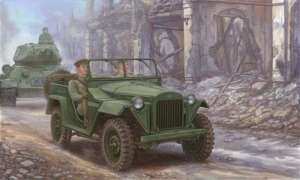 Soviet GAZ-67B Military Vehickles in 1:35 Trumpeter 02346 