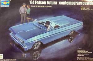 Trumpeter 02510 Samochód Ford Falcon model 1-25