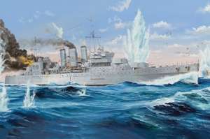 Trumpeter 05353 Krążownik HMS Cornwall skala 1-350