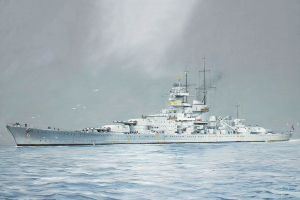 Trumpeter 05360 German Gneisenau Battleship 1/350