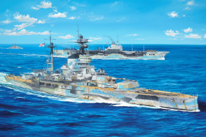 Trumpeter 05379 HMS Resolution 1/350
