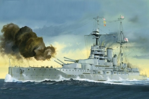 Trumpeter 05797 Pancernik HMS Queen Elizabeth 1918