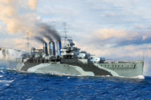 Trumpeter 06735 Krążownika HMS Kent model 1-700