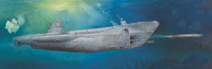 Trumpeter 06801 DKM U-Boat Typ VII C U-552 model 1-48