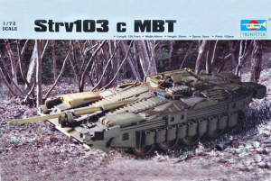 Trumpeter 07220 Sweden Strv 103c model 1/72