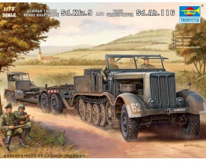 Trumpeter 07275 Sd.Kfz.9 (18t) & Sd.Ah.116 Trailer 1/72 
