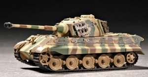 Trumpeter 07291 King Tiger Henschel Turret w/Zimmerit