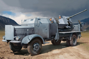 Trumpeter 09593 L4500A z działem Flak 37 model 1-35