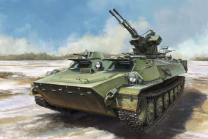 Trumpeter 09618 Transporter MT-LB with ZU-23-2 1/35