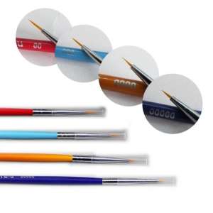 U-Star UA90026 Zestaw 4 pędzli modelarskich