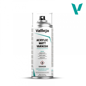 Vallejo 28531 Akrylowy lakier spray matowy 400ml