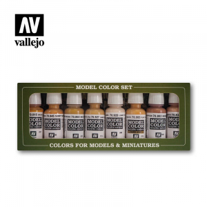 Vallejo 70124 Zestaw 8 farb Face & Skin Tones - Model Color