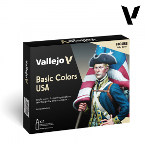 Vallejo 70140 Zestaw 16 farb Basic Colors USA - Model Color