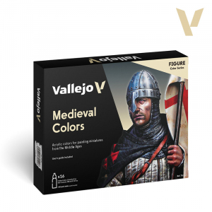 Vallejo 70142 Zestaw 16 farb Medieval Colors - Model Color 