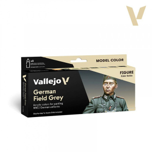 Vallejo 70181 Zestaw 8 farb German Field Grey - Model Color