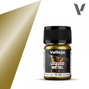 Vallejo 70795 Green Gold Liquid Metal 35ml 