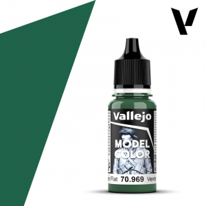 Vallejo 70969 Park Green Flat Model Color 18ml