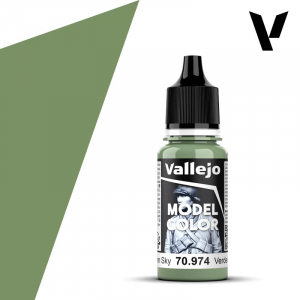 Vallejo 70974 Green Sky Model Color 18ml