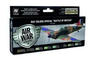 Vallejo 71144 Zestaw 8 farb - RAF Bitwa o Anglię