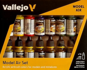 Vallejo 71178 Zestaw 16 farb Basic Colors - Model Air