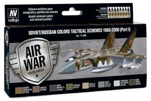Vallejo 71609 Zestaw Soviet/Russian colors tactical schemes 1960-2000