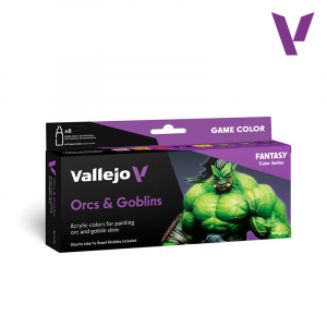 Vallejo 72192 Zestaw 8 farb Orcs & Goblins - Game Color 