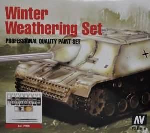 Vallejo 72220 Zestaw 7 farb + dodatki - Winter Weathering