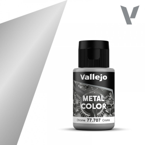 Vallejo 77707 Chrome 32ml Acrylic Metal Color