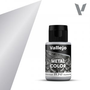 Vallejo 77717 Dull Aluminium 32ml Acrylic Metal Color