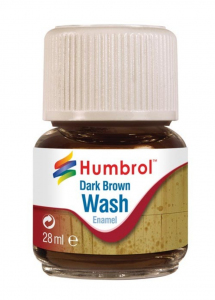 Wash emalia Dark Brown 28ml Humbrol AV0205