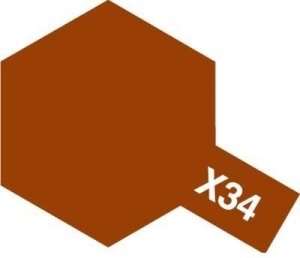 X-34 Metalic Brown 10ml Tamiya 81534