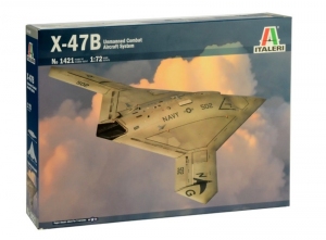 X-47B model w skali 1-72 Italeri 1421