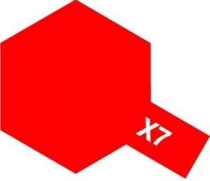 X-7 Red emalia 10ml Tamiya 80007