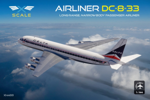 X-Scale 144001 Airliner DC-8-33 Delta Air Lines 1/144
