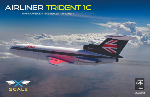 X-Scale 144003 Airliner Hawker Siddeley Trident 1C 1/144