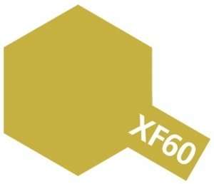 XF-60 Dark Yellow emalia 10ml Tamiya 80360