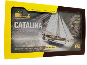 Żaglówka Catalina Mamoli MM61 drewniany model 1/64