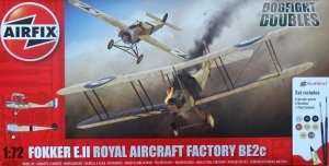 Zestaw - Fokker EII/BE2C Dogfight Double Airfix A50177