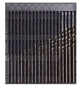 Zestaw 20 wierteł 0,3-1,6mm - Fine Art FA-523