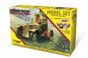 Zestaw modelarski polski samochód pancerny WZ.34 Mirage Hobby 835096