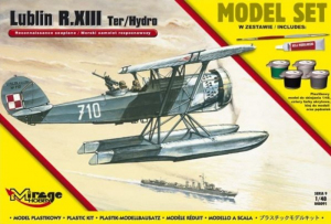 Zestaw modelarski polski samolot Lublin R.XIII Mirage Hobby 848091