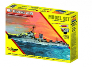 Zestaw modelarski polski okręt ORP Błyskawica wz.65 Mirage Hobby 840096