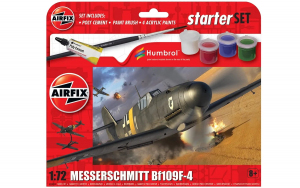 Zestaw modelarski Messerschmitt Bf109F-4 Airfix 55014 model 1/72 