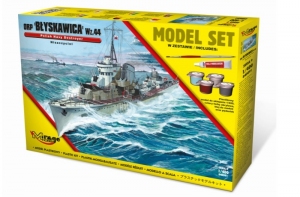 Zestaw modelarski ORP Błyskawica niszczyciel Mirage Hobby 840091