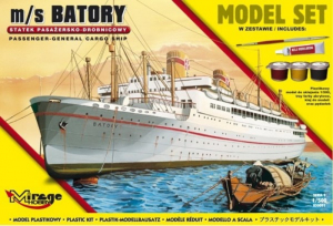 Zestaw modelarski m/s Batory model 1-500 Mirage Hobby 850091