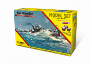 Zestaw modelarski niemiecki torpedowiec A86 Mirage Hobby 845091