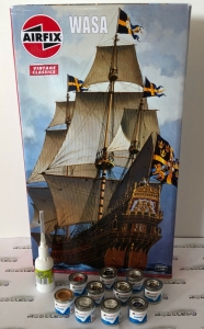 Zestaw modelarski okręt Wasa Airfix A09256V z farbami