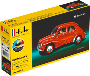 Zestaw modelarski z farbkami Heller 56174 Renault 4 CV