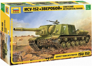 Zvezda 3532 ISU-152 radzieckie działo samobieżne 1/35 