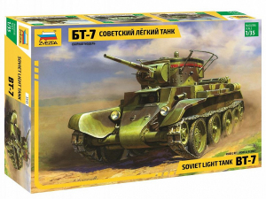 Zvezda 3545 BT-7 Soviet tank